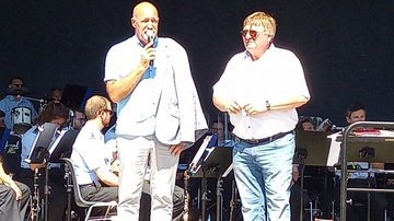 Herr Jürgen Kliewe, Bürgermeister Ueckermünde und Gerd Hamm, Vorsitzender Kreisverband Vorpommern-Greifswald begrüßen die anwesenden Gäste.
